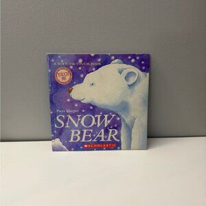 Scholastic Snow Bear Soft-to-Touch Book